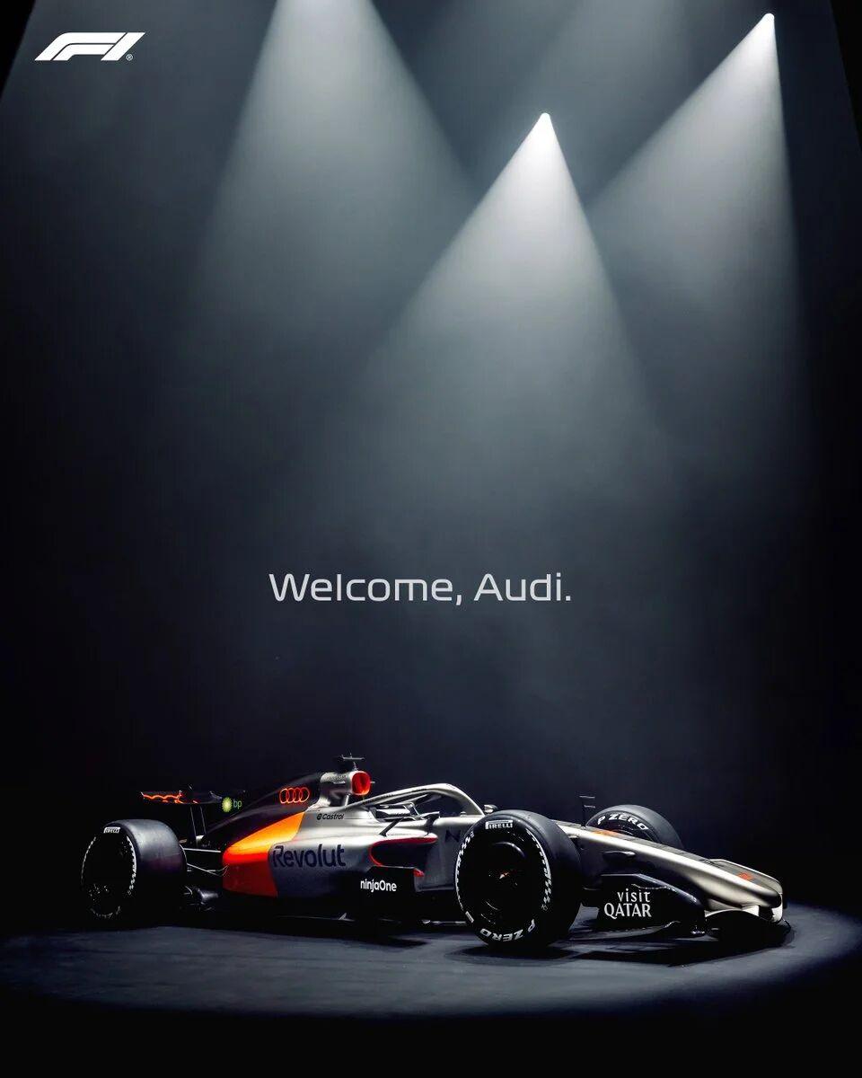v体育app-全新起步！奥迪发布首辆F1赛车R26涂装